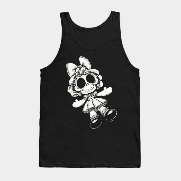 Boney Betsy Doll Tank Top by EricScalesCartoons